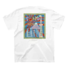 Taco NakagukiのThe city of Tokyo  Regular Fit T-Shirtの裏面