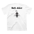 H-S_Jokerのロゴアイテム スタンダードTシャツの裏面