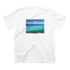 omoitsukiのclear sea スタンダードTシャツの裏面