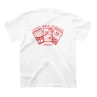 crazy popのKOIKOI red スタンダードTシャツの裏面