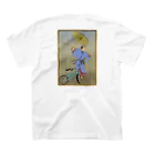 nidan-illustrationの"bmx samurai" #2 スタンダードTシャツの裏面