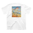 nidan-illustrationの"双輪車娘之圖會" 2-#2 スタンダードTシャツの裏面