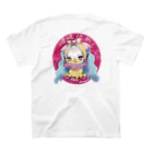 Sunny day blueのアマビエちゃーーーん！ スタンダードTシャツの裏面