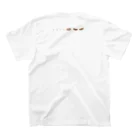 天竺甘エビのお店のモルモットのお顔 Regular Fit T-Shirtの裏面