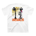 UNEQUALED/VERTEXの信仰 スタンダードTシャツの裏面