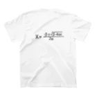 リオレウス希少種の解の公式 Regular Fit T-Shirtの裏面