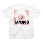 写生大会のTAMAGO♀(卵) Regular Fit T-Shirtの裏面