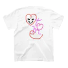 USAKITIの乙女座ちゃん スタンダードTシャツの裏面