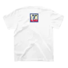 ペンギンパカリのペンギンTeaTime（ターコイズ） Regular Fit T-Shirtの裏面