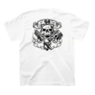 Last Chapterのバイク【Skull 66】バックプリント スタンダードTシャツの裏面