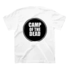 CAMP OF THE DEADのCAMP OF THE DEAD　Logo　B Regular Fit T-Shirtの裏面