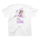 Sigachan-goの「光うつろひ」運営資金ご協力Tシャツ　小島千絵子×はこちゃんとお友達コラボTシャツ "天女さま光うつろひ"バックプリント Regular Fit T-Shirtの裏面