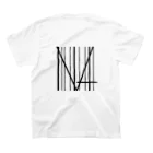 N4のN4 Logo T スタンダードTシャツの裏面