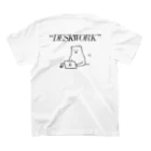 endtktのBear "DESKWORK" Tee スタンダードTシャツの裏面