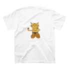 sakura_usagi_の空手猫ちゃん　オリジナルグッズ T-Shirtの裏面