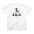 A-ROOM(あーるーむ)のA-ROOMロゴプードル スタンダードTシャツの裏面