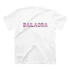 Tienda de FlamencoloresのLUNARES con LAZAS BAILAORA スタンダードTシャツの裏面