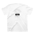 NYR ROOM BRANDのNYR SUN バックプリントTee スタンダードTシャツの裏面