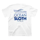 OCEAN SLOTHのOCEAN SLOTH ロゴ＆ボート スタンダードTシャツの裏面