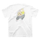 林万喜セミナーの万喜作「モボちゃん」 スタンダードTシャツの裏面