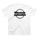 Western calendarの西暦1996年 Western calendar  Regular Fit T-Shirtの裏面