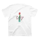 toujoursのtulip  スタンダードTシャツの裏面