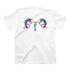 bechifam SHOPのbechifam DESIGN 【angel wings】 スタンダードTシャツの裏面