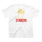 Starchsのstarchs~花束を君に~ Regular Fit T-Shirtの裏面