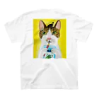 のっぴきならない。ラインスタンプ発売中ののっぴきならない/保護猫レッティ スタンダードTシャツの裏面