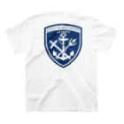 LampのAP NAVY スタンダードTシャツの裏面