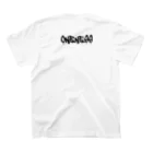 ONENESSのLean on/依存 Regular Fit T-Shirtの裏面