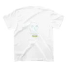 はとshopのshiroi hato スタンダードTシャツの裏面