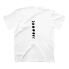 sininenのmoon Regular Fit T-Shirtの裏面