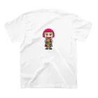 creative NAOのオカッパ娘 スタンダードTシャツの裏面