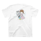 シーズーと変な絵。のイヤイヤ2歳 スタンダードTシャツの裏面