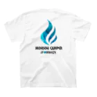 JF BreezeのMohsoh Camper黒(前背面) スタンダードTシャツの裏面