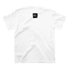 mmm212のNISTA square box logo スタンダードTシャツの裏面