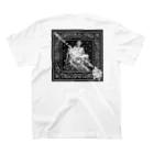 Kicks colorsのPietà paisley スタンダードTシャツの裏面