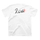 9のLOVE Regular Fit T-Shirtの裏面