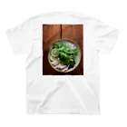 Good morning のFoodie pho スタンダードTシャツの裏面