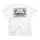 ako_mcの【両面プリント】YAMHOLIC_Rotary Valve & Checkered Flag 티셔츠の裏面