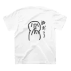 あるちゃのぬお～～Tシャツ(背面) スタンダードTシャツの裏面