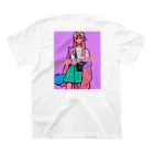 美好よしみのPastel Skater スタンダードTシャツの裏面