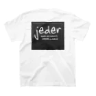 jederのjeder jeder スタンダードTシャツの裏面