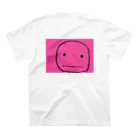 すぷらのHundred faces スタンダードTシャツの裏面