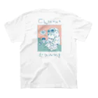 MORIの【ロゴ青色】chillout drawing スタンダードTシャツの裏面