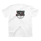 John McFlyのエリマキトカゲレコーズ スタンダードTシャツの裏面