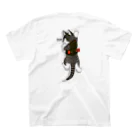 水マキオのCat operative スタンダードTシャツの裏面