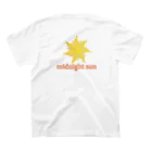 MIDNIGHT SUNのMIDNIGHT SUN  スタンダードTシャツの裏面