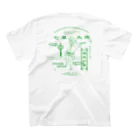 ooyorokobi-Tの七草太鳩 Regular Fit T-Shirtの裏面